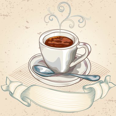 Fincan kahve amblemi