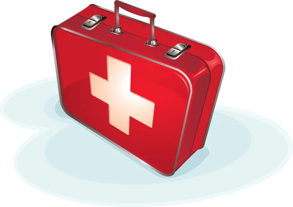 First aid kit — Stock Vector