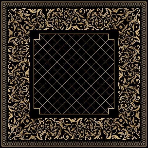 Altın antika çerçeve