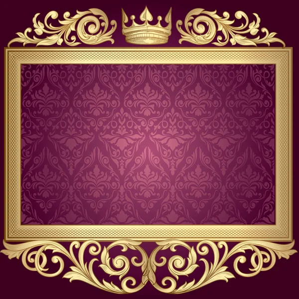 Altın antika çerçeve