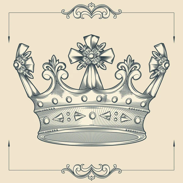 La couronne — Image vectorielle