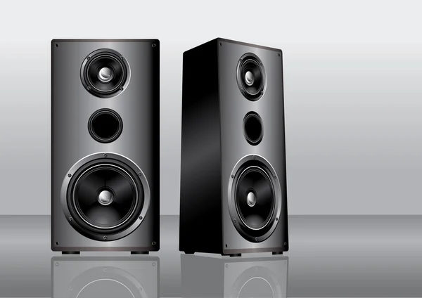 Stereo loudspeakers set — 스톡 벡터