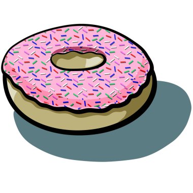 Donut pembe