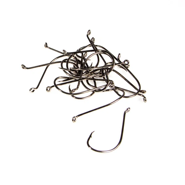 Fishing hooks — Stock Photo, Image