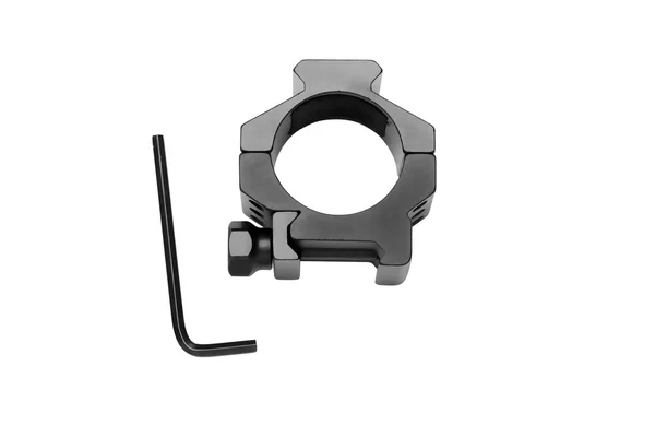 Ring for mounting a riflescope — Stock Photo, Image