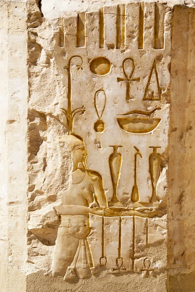 Egyptian  hieroglyphics — Stock Photo, Image