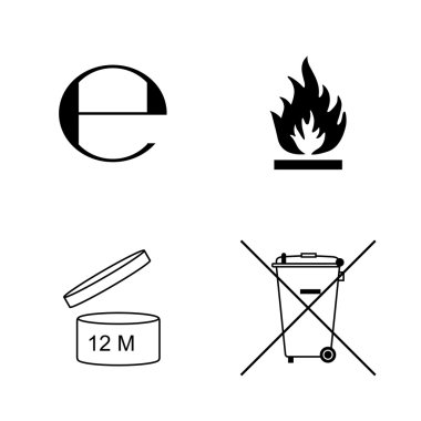 Paketleme Sembolleri Seti.