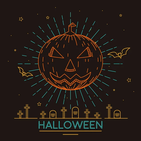 Cadılar Bayramı Balkabağı çizimler