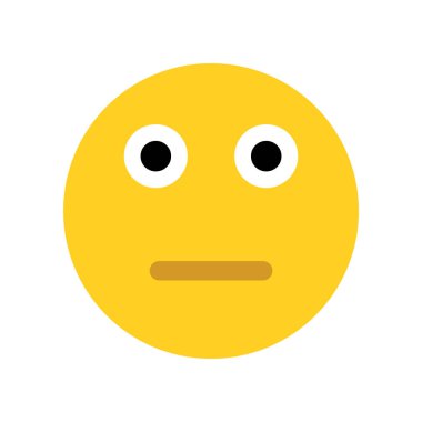 Üzgün sarı emoji surat..