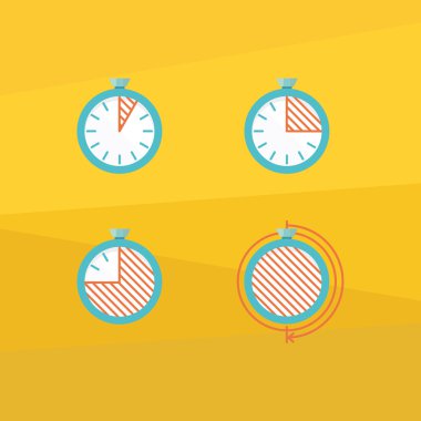 Renk Zamanlayıcı simgeler