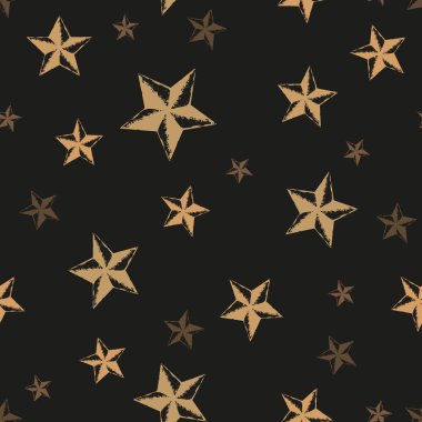 Sorunsuz grunge yıldız desen