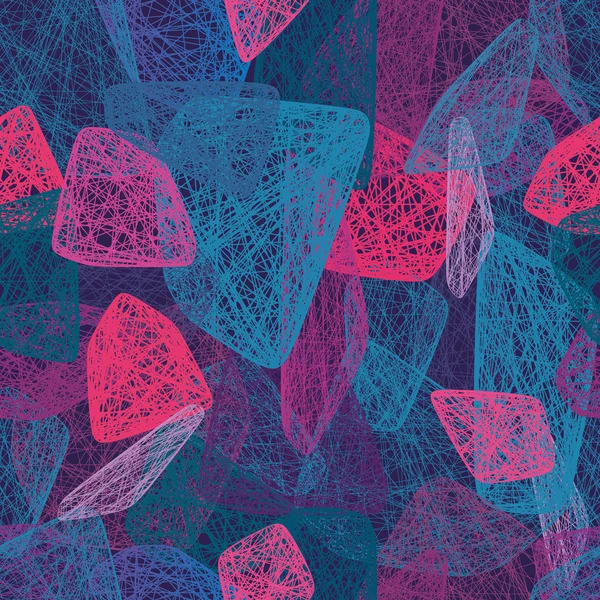 Renkli soyut şekiller Seamless Modeli