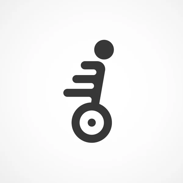 Segway Logo sur fond blanc — Image vectorielle