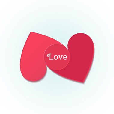 Kalpli sevgililer günü arkaplanı