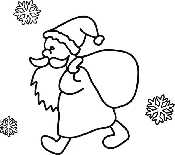 Noel Baba mutlu noeller karalama sanat temsilciliği