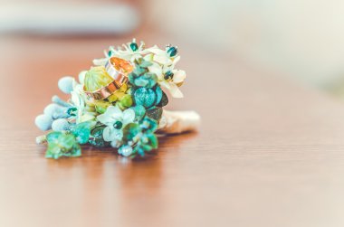 Evlilik yüzükleri. 