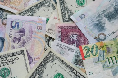 Farklı ulusal para birimlerinin ve farklı mezheplerin banknotları