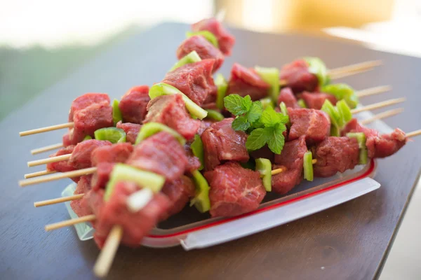 Marine biftek Barbekü şişleri