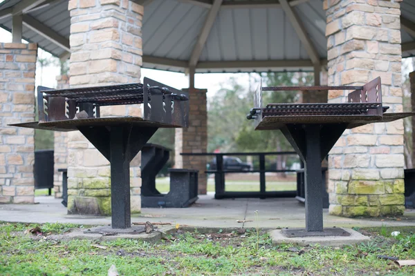 Park alanında Amerikan Barbekü