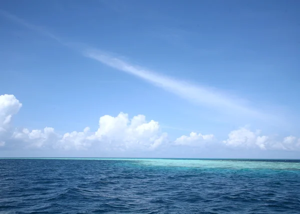 Beautiful seaview at Maldives — Stock Photo, Image