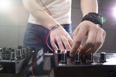 Müzik dj mikser