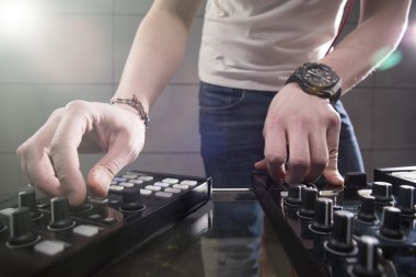 Müzik dj mikser