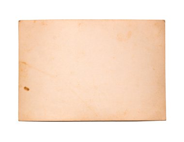 Arkasında eski bir fotoğraf