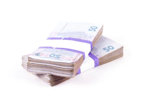 Composición con dinero ucraniano — Foto de Stock