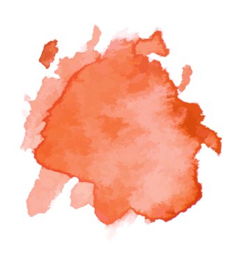 Doku boya leke illüstrasyon.