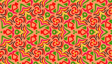 vektör geometrik desen