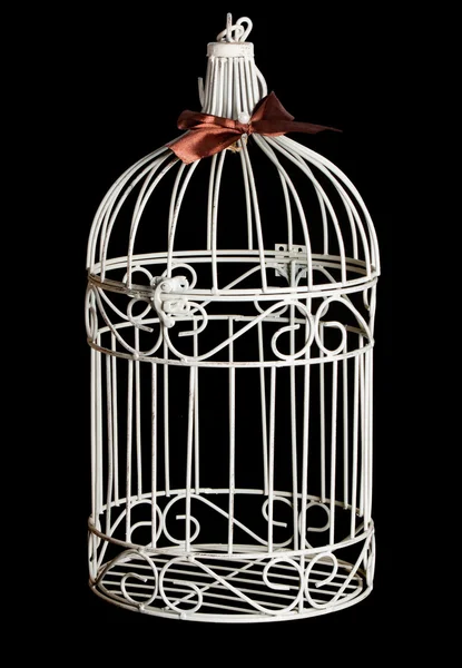 Shabby chic bird cage — Stock Photo, Image