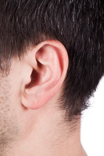Крупный план идеального уха — стоковое фото