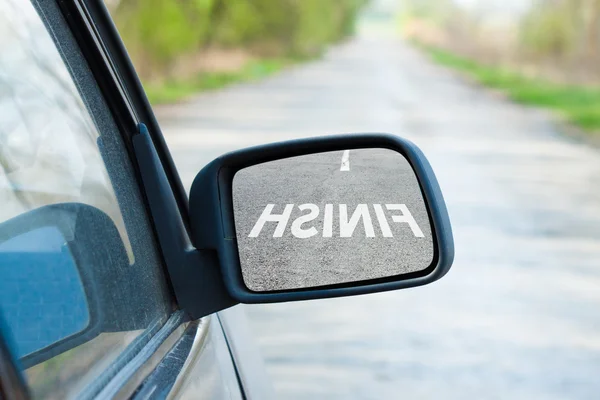 Car mirror. Business concept — Stock Photo, Image