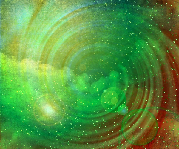 抽象的な宇宙雲、惑星と銀河の星. — ストック写真