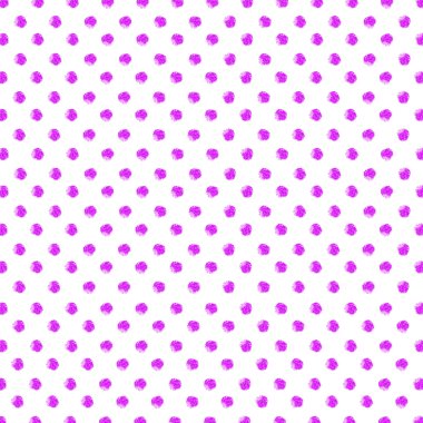 Polka Noktalı desene daireler ile