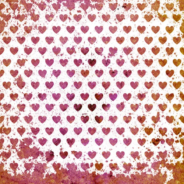 Abstract background with hearts. — Stock Photo, Image