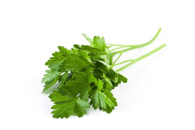 Beyaz maydanozlu taze maydanoz