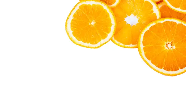 Fris oranje gesneden — Stockfoto