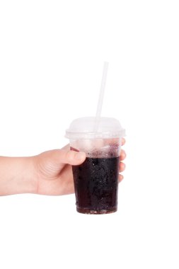 İzole elinde Cola