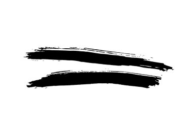 Fırça darbeleri düşündüm vektör.