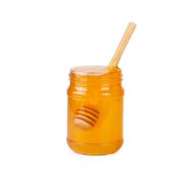 Bir kavanoz bal ve ballı şeker.