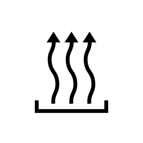 ヒートアイコン3矢印の概念 ストックベクトルイラスト — ストックベクタ