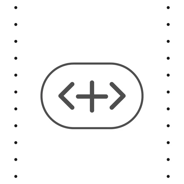 Umriss Mehr Vektor Symbol Mehr Illustration Für Web Mobile Apps — Stockvektor