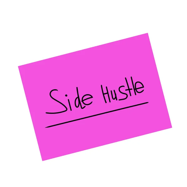 Шутливый Текст Обложке Side Hustle Вектор — стоковый вектор