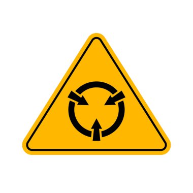 Elektrostatik Duyarlı Aygıt (ESD) Sembol İşareti, Vektör İllüzyonu.