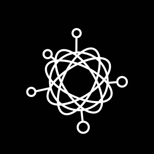 Проста Ікона Представлення Концепції Інтернет Речей Iot — стоковий вектор