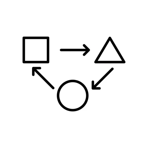 Anpassungssymbol Auf Weißem Hintergrund Vektorillustration Konzept Ikone — Stockvektor