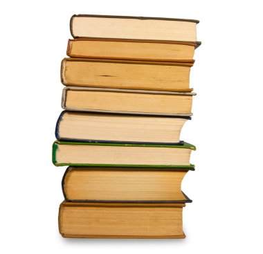 Bir yığın eski kitap