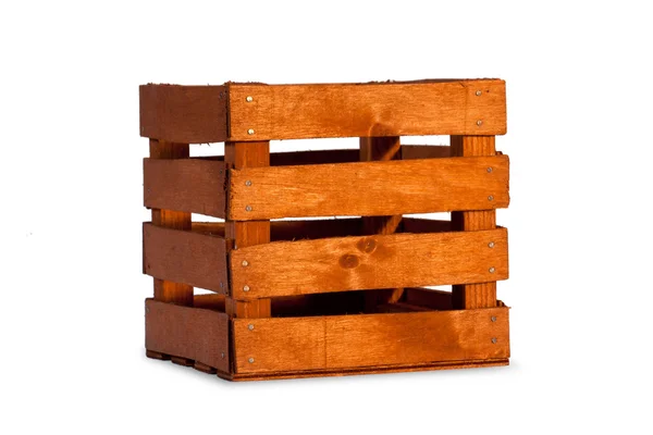 Cassa di legno vuota — Foto Stock