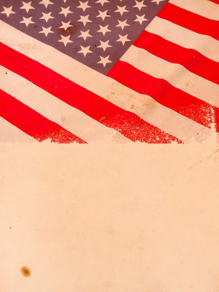 美国国旗的特写 — 图库照片
